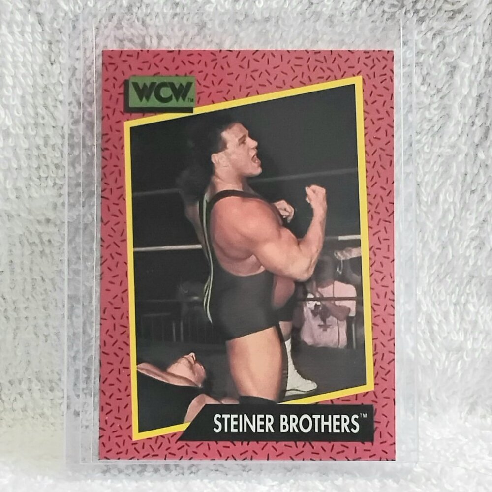 5/$20 Excellent 1991 Impel Scott Steiner WCW Wrestling Card 110!!